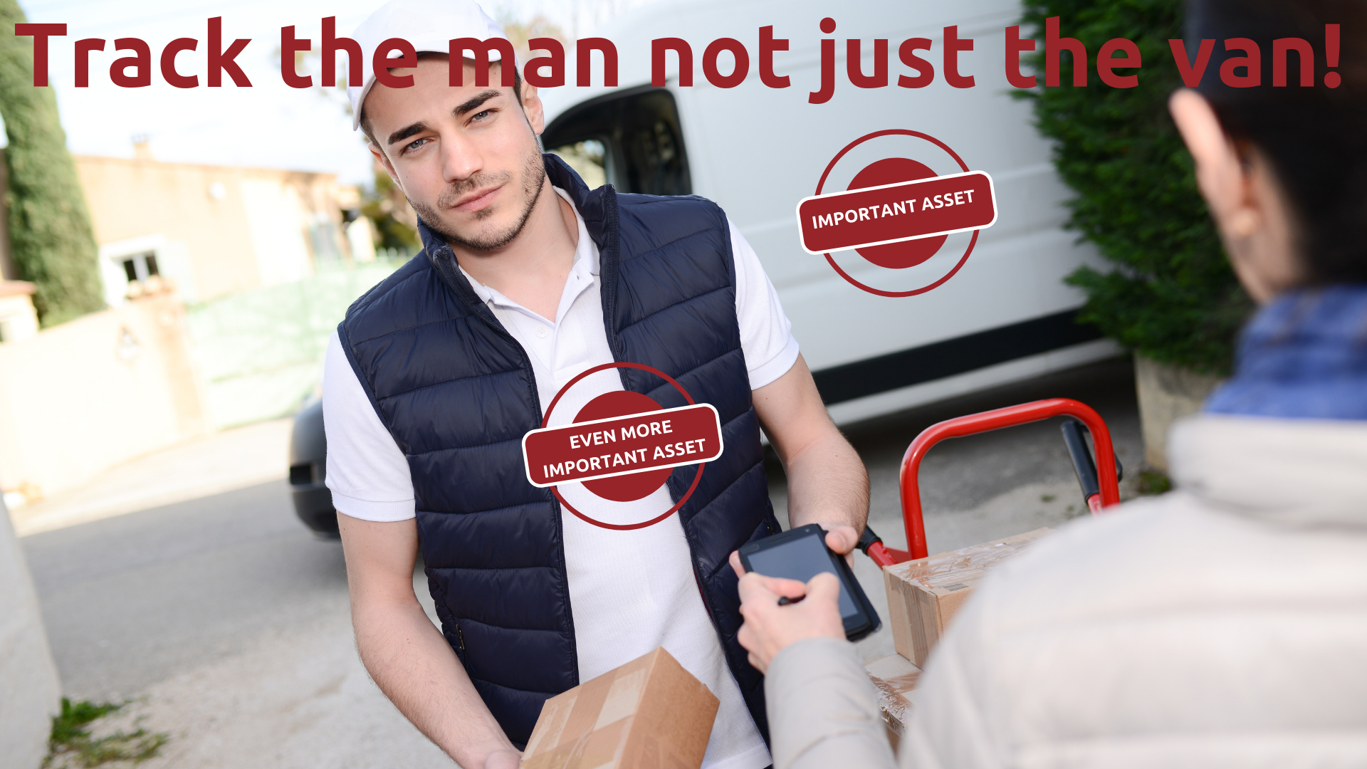 track the man not just the van